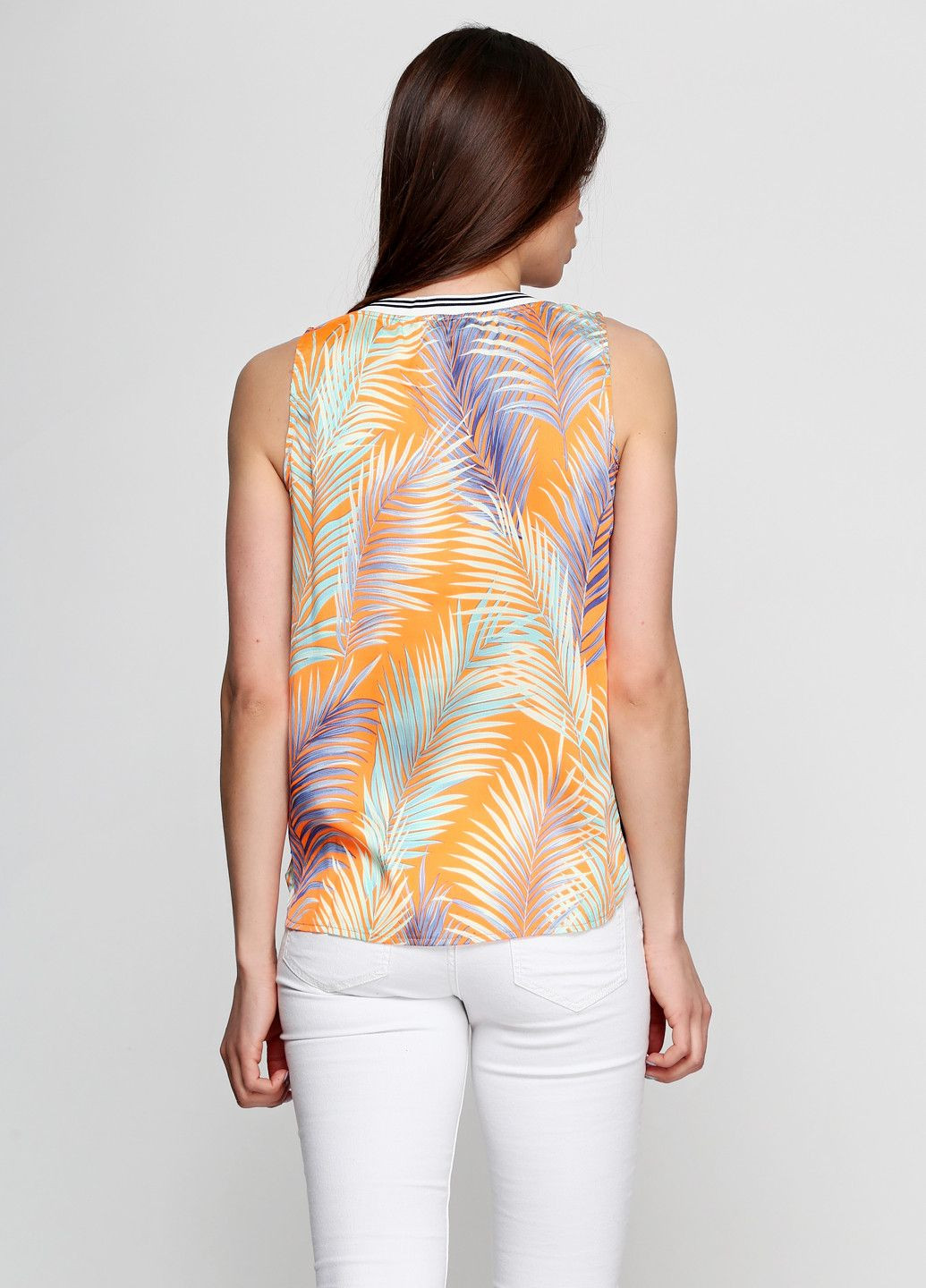 Оранжевая блуза оранжевый Axel