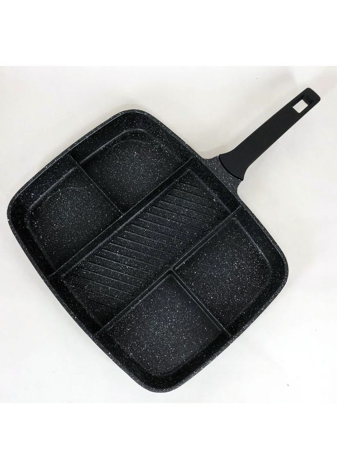 Сковорода с гранитным покрытием 5в1 UN-4021 EK-194 38*31см антипригарная Unique (352770311)