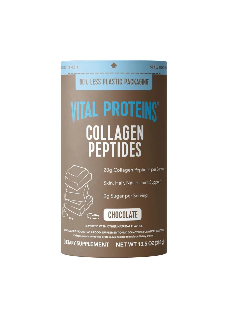 Колагенові Пептиди Chocolate Collagen Peptides 383 g Насичений Для Шкіри Волосся Нігтів та Суглобів Без Цукру Vital Proteins (393578570)