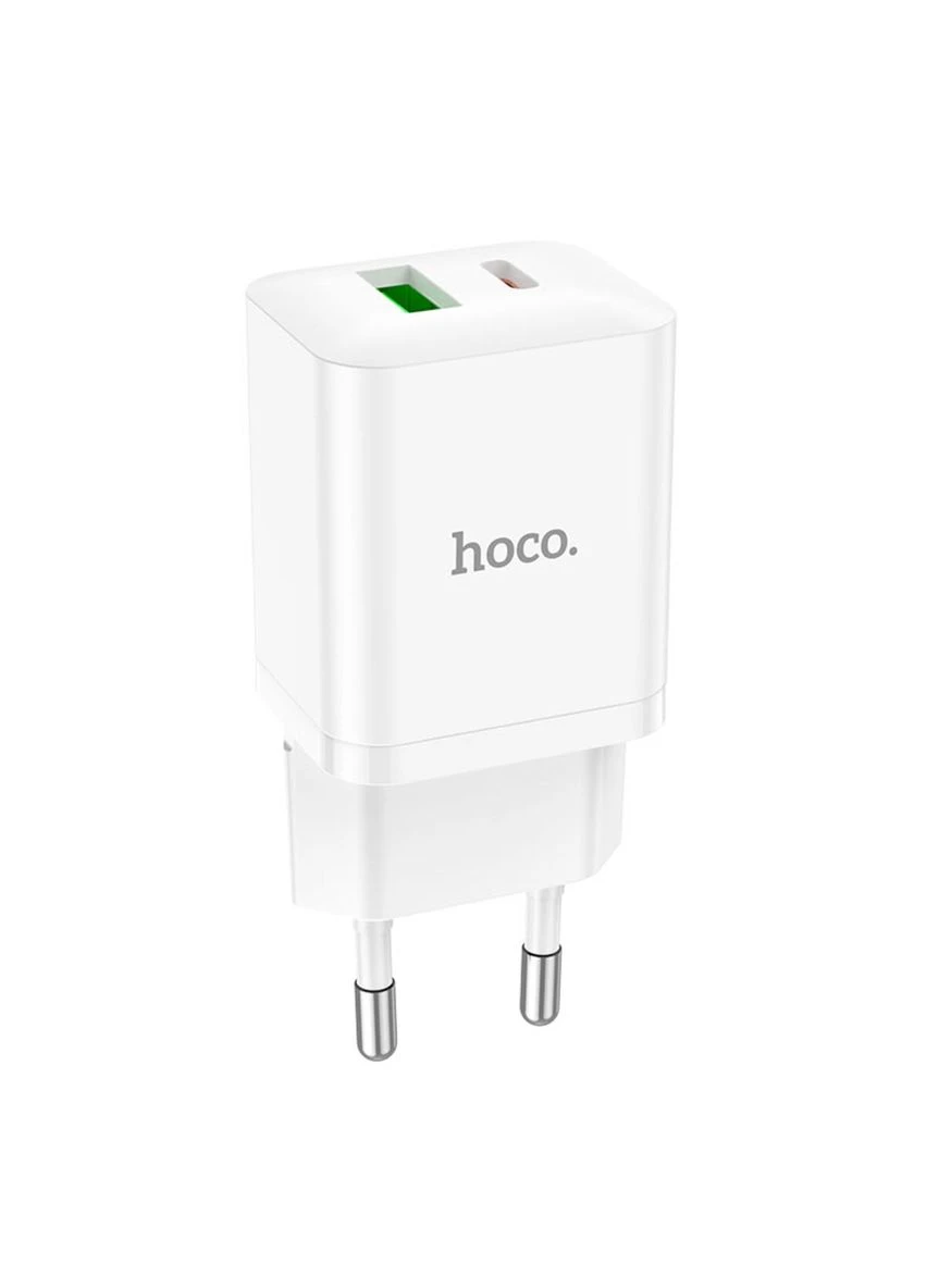 Сетевое зарядное устройство PD20W+QC3.0 charger set(C to iP) White (6931474783530) Hoco N28 Founder (340061416)