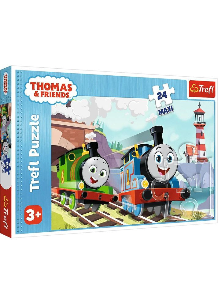Пазли MAXI Томас та Персі в дорозі 24 ел (TR14354) Trefl (364114631)