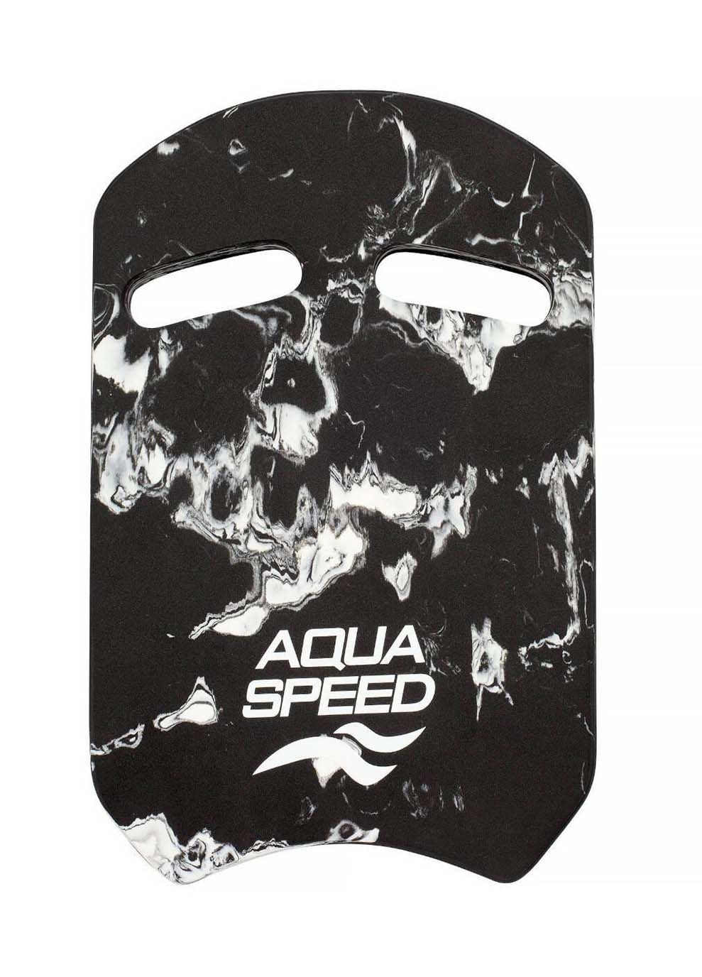 Доска для плавания SWIRL PULLBUOY Черный, Белый 43х28х3,6 Aqua Speed (367590392)