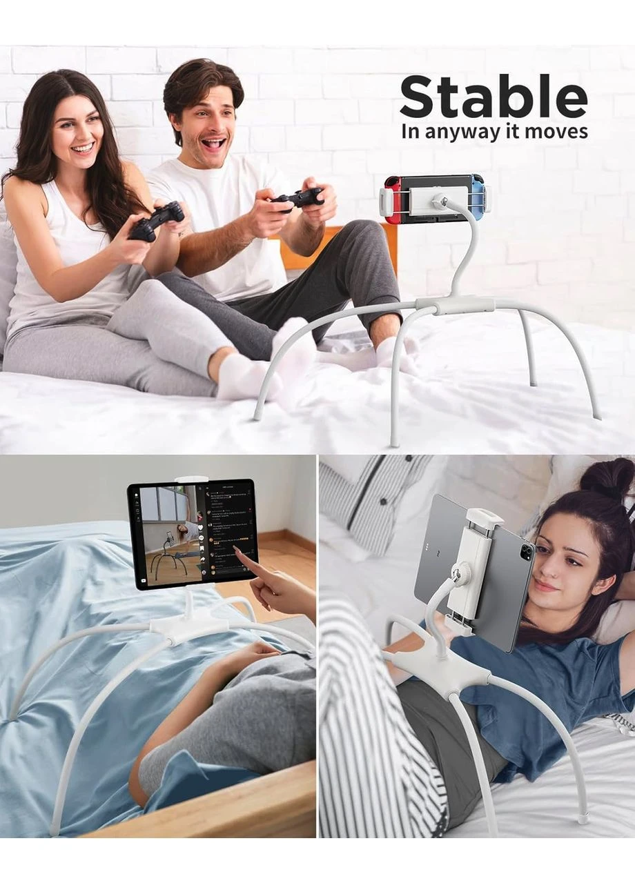 Гибкий держатель для планшета IVY Q2T, White Holder Adjustable Tablet Stand VHG (334305247)