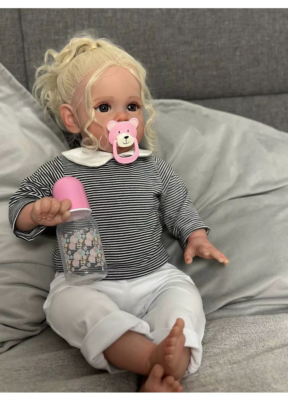 Лялька Реборн 60 см колекційна Мішель No Brand (367736342)