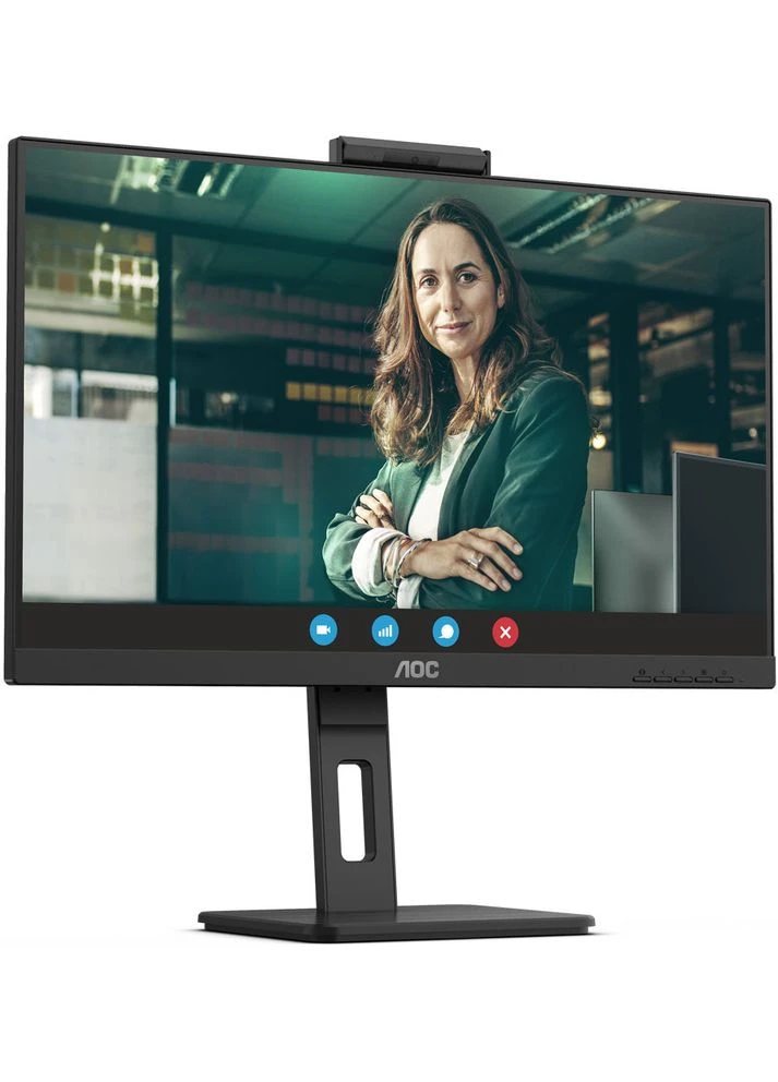 27-дюймовый TFT-монитор Q27P3QW, QHD, IPS, 75 Гц, 2xHDMI, DP, USB-хаб, веб-камера, HAS, поворотный механизм, телевизор. AOC (387593969)