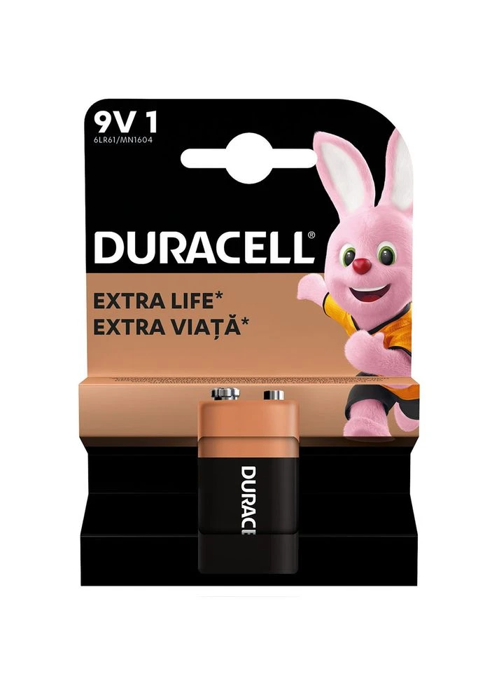 Батарейка 9V MN1604 KPN алкалиновая (5000394993563) Duracell (307437817)