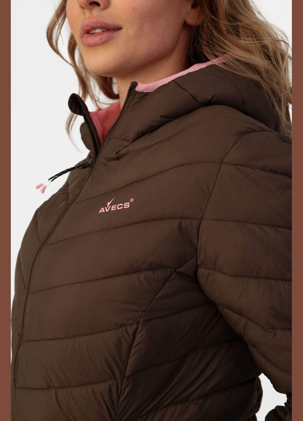 Куртка демісезон коричнева ультралегка S Avecs (330025362}