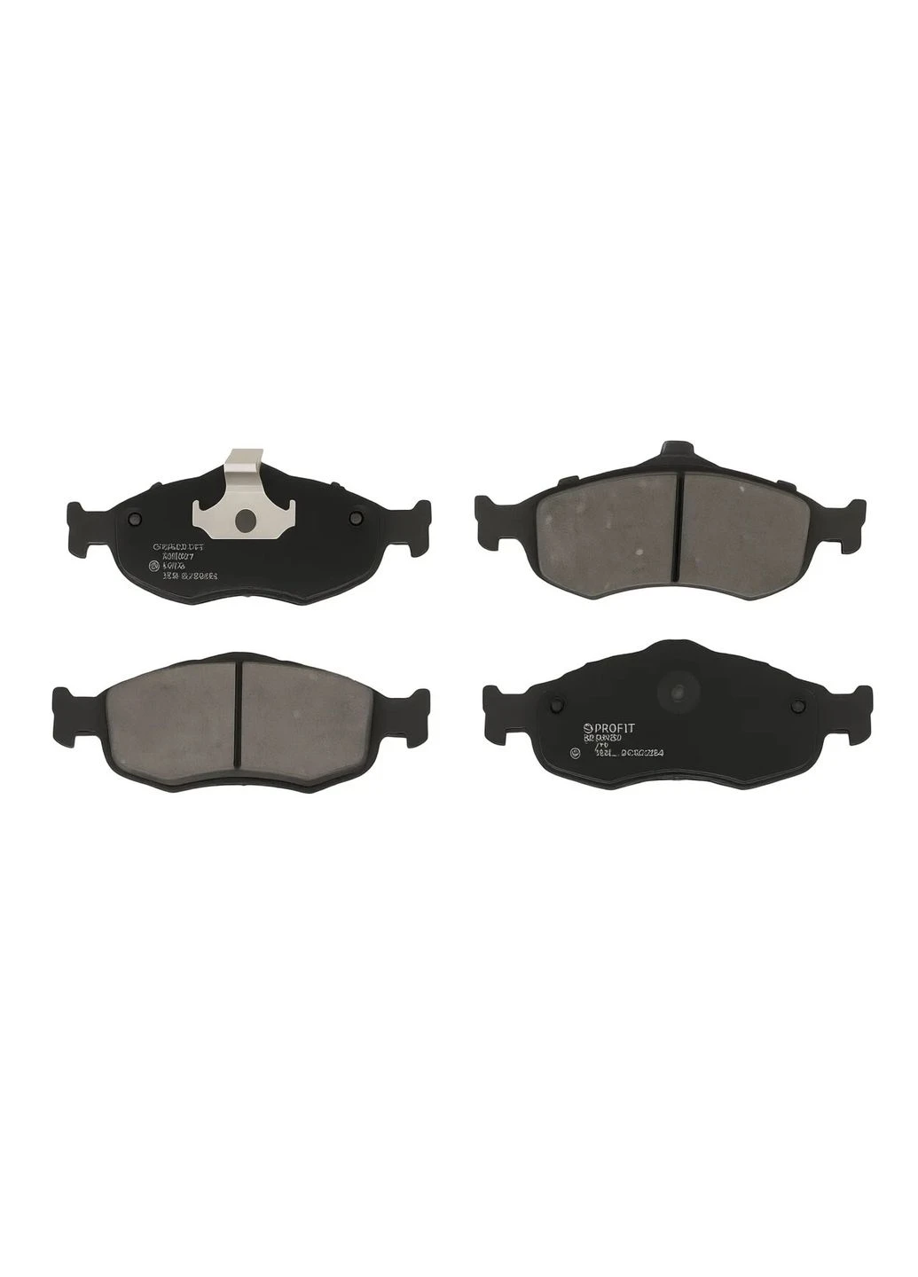 Колодки тормозные дисковые ПЕРЕДНОЙ FORD MONDEO 1.6I,1.8TD,1.8I,2.0I 16V 93-00,MONDEO 2.5 V6 97-,SCORPI 5000-0884-ua PROfit (339647287)