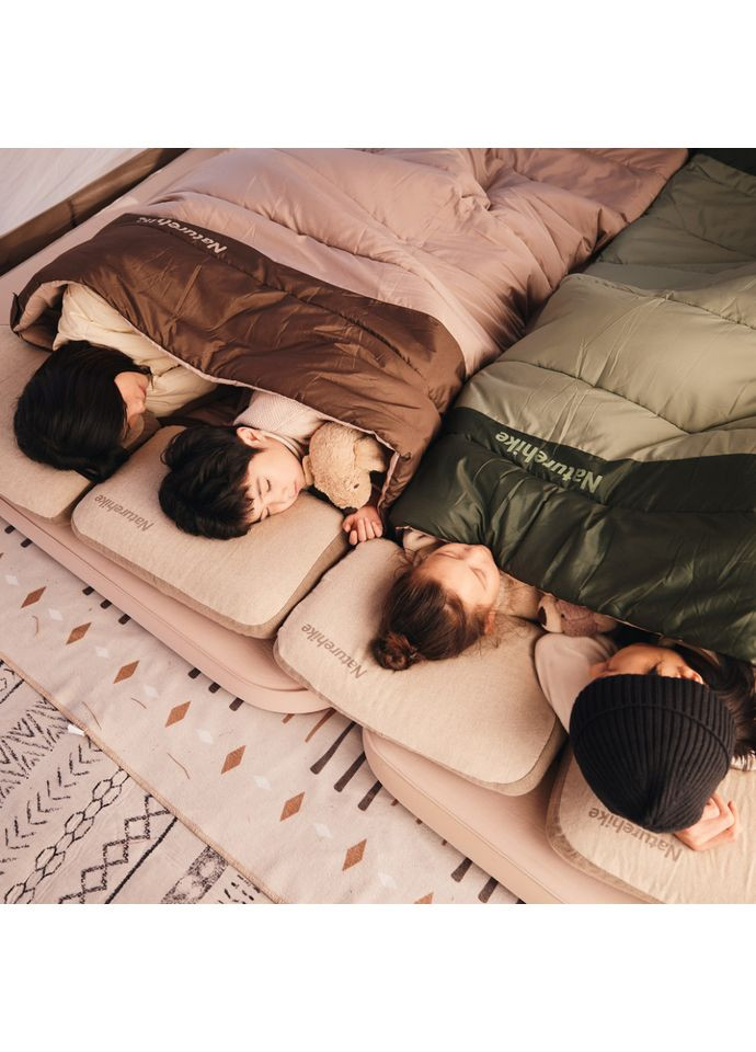 Спальний мішок двомісний CNK2300019, коричневий Naturehike (353503782)