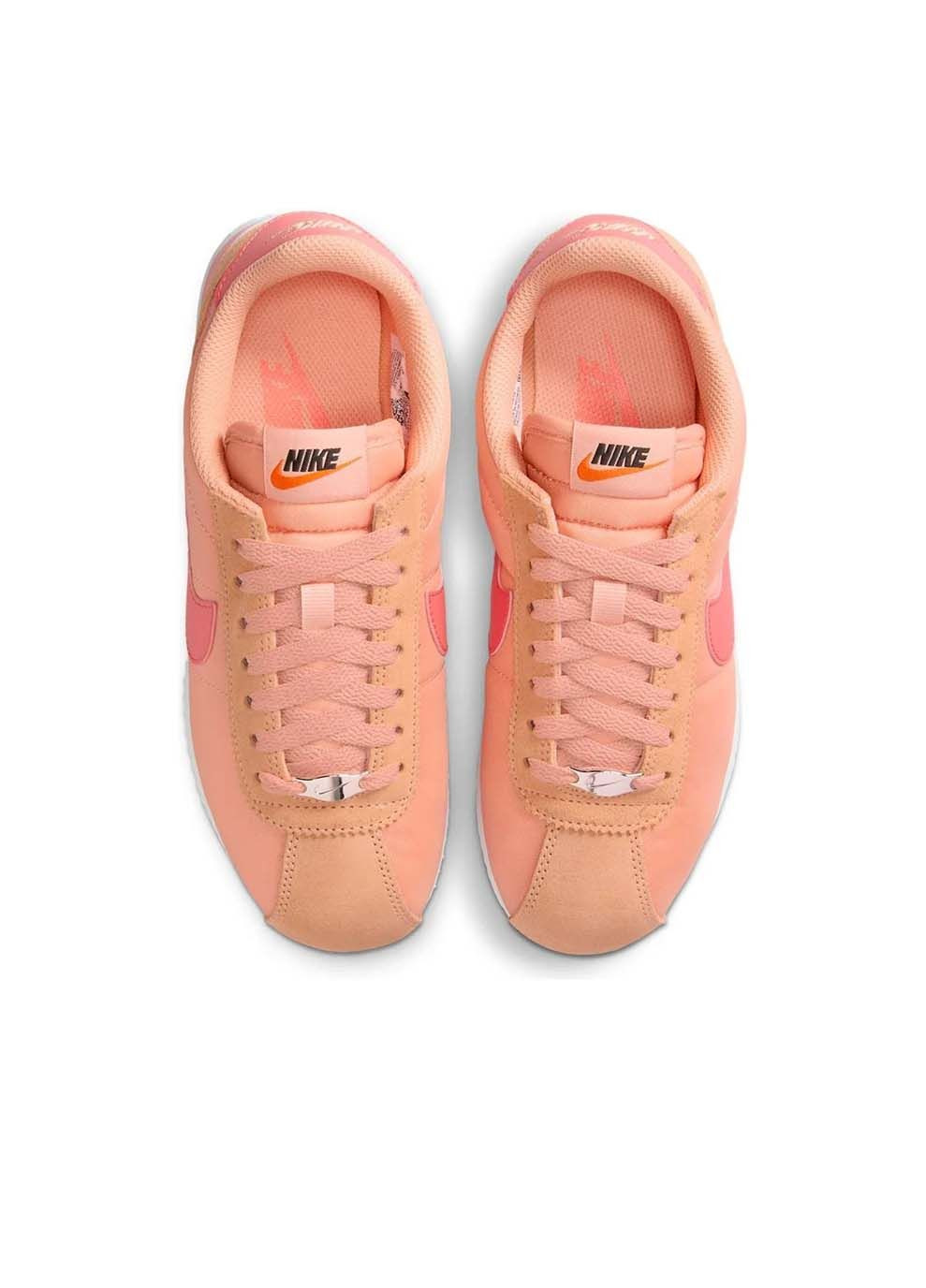 Жіночі Кросівки CORTEZ Персиковий Nike персикові демісезони (367187899)