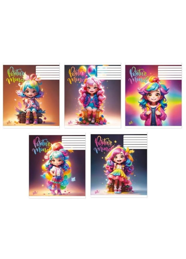 Зошит 18 арк. клітинка " " / На позитиві Бріск (344585727)