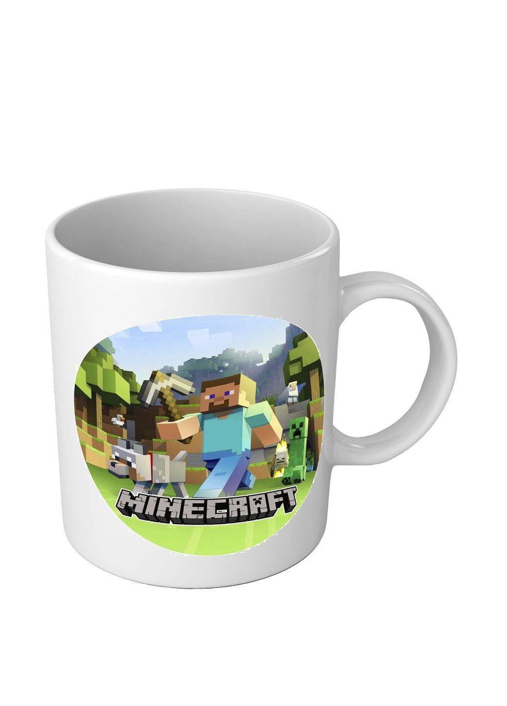 Чашка Стів з комп'ютерної гри Майнкрафт No Brand (302523249)