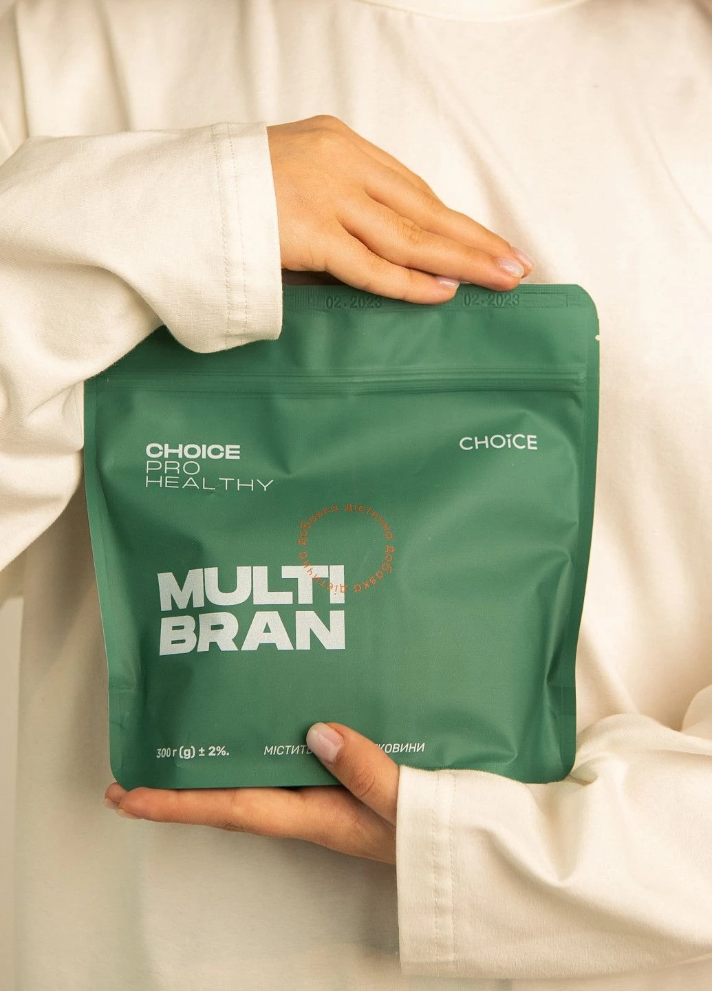 Шейкер + Мікс клітковини. Контроль ваги, детокс. (300 грам) CHOICE Multi bran (302690572)