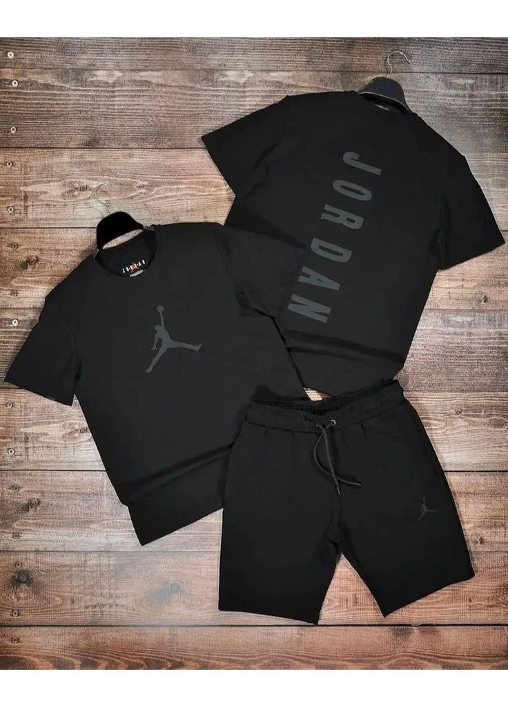 Чорний літній костюм No Brand