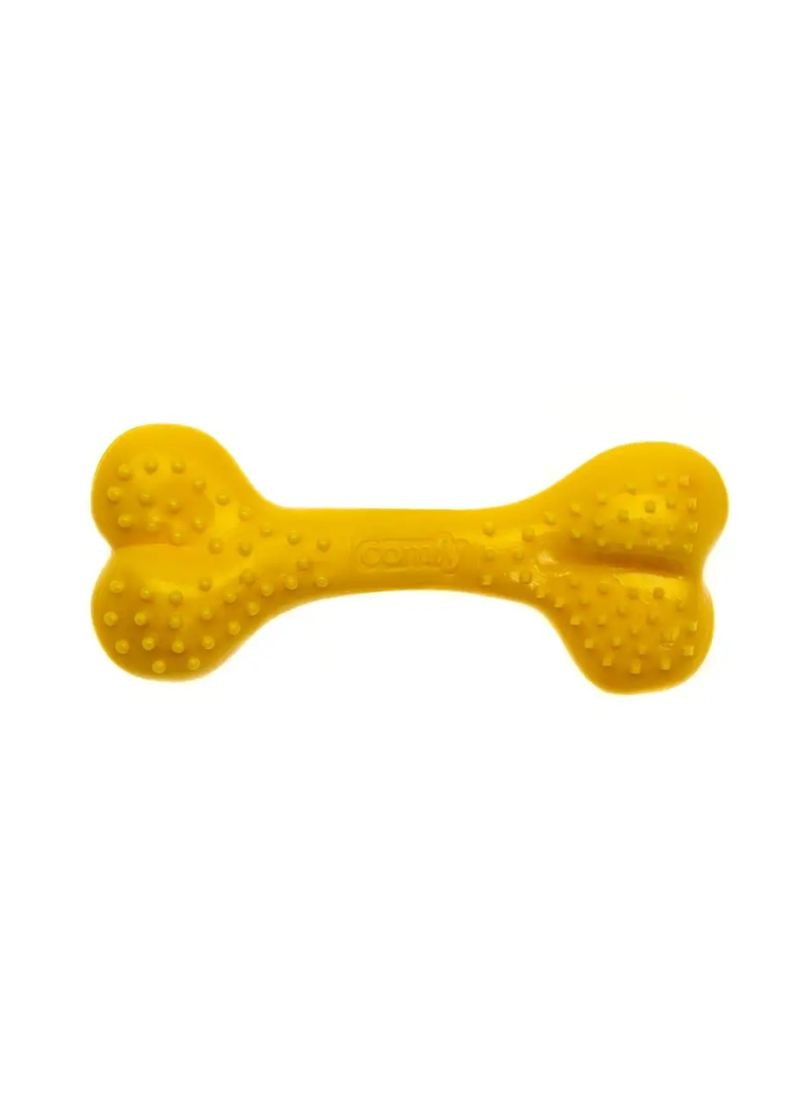 Игрушка для собак Dental Bone Pineapple Кость с выступами 12,5 см, резина Comfy (292257960)