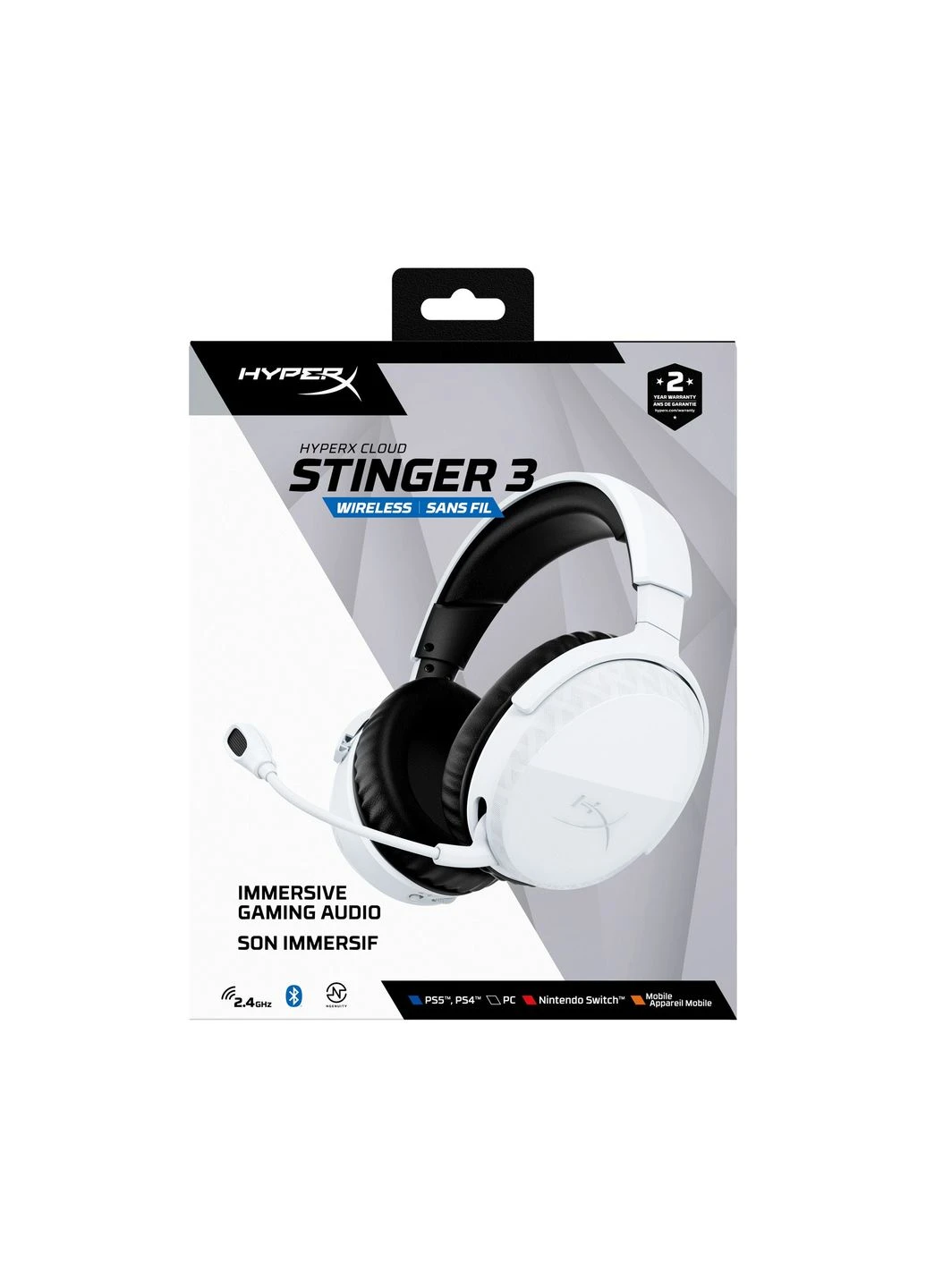 Гарнітура Cloud Stinger 3 Wireless White (BS1T9AA) HyperX (402624754)