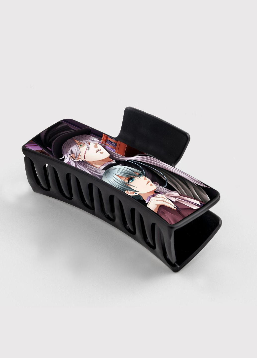 Заколка крабик для волосся Аніме Темний дворецький #0011 чорний No Brand (315630592)