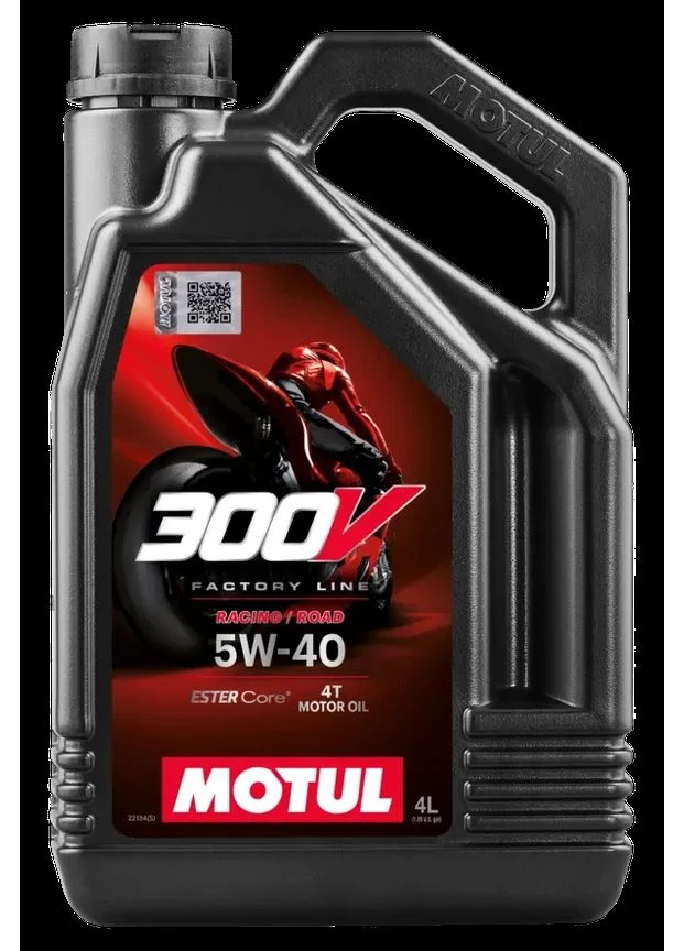 300V 4T Factory Line Road Racing SAE 5W40 (4L) Motul (389921138)