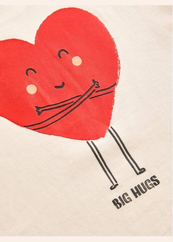 Комбинированная демисезонная футболка big hugs, размер Next Trend 6766~01, Розмір 4-5 років
