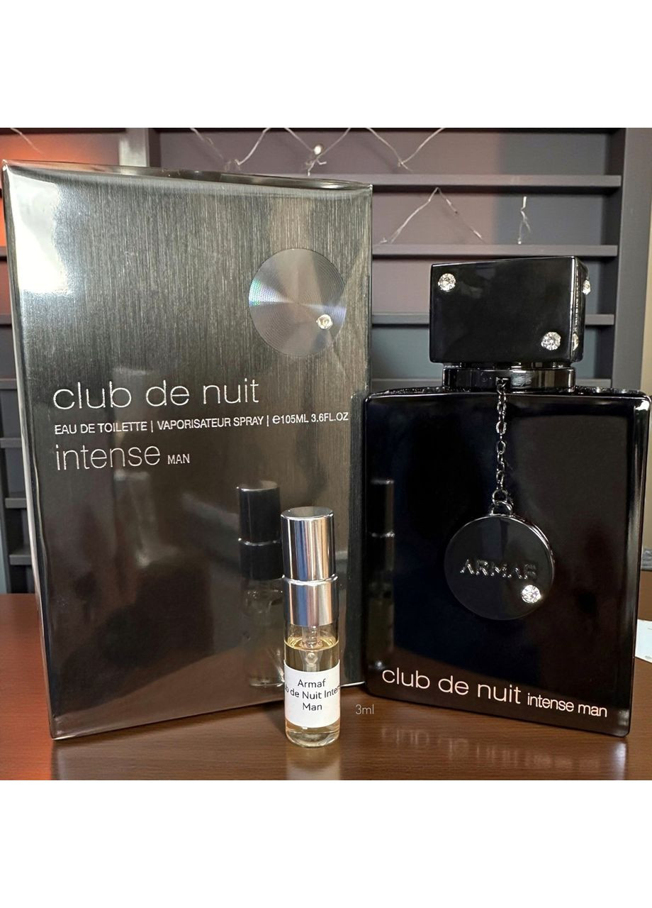 Club de Nuit Intense Man UAE Чоловіча туалетна вода 3 Armaf (372467452)