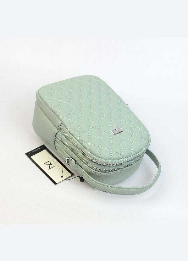 Зелена маленька вертикальна жіноча міні сумка крос-боді для телефону Alex&Mia (338182420)