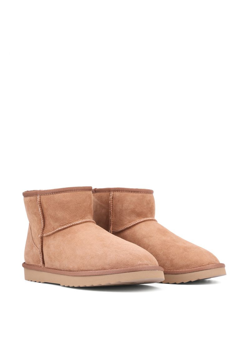 Женские Угги ATTU-22 Коричневый Велюр Attizzare (368527751)