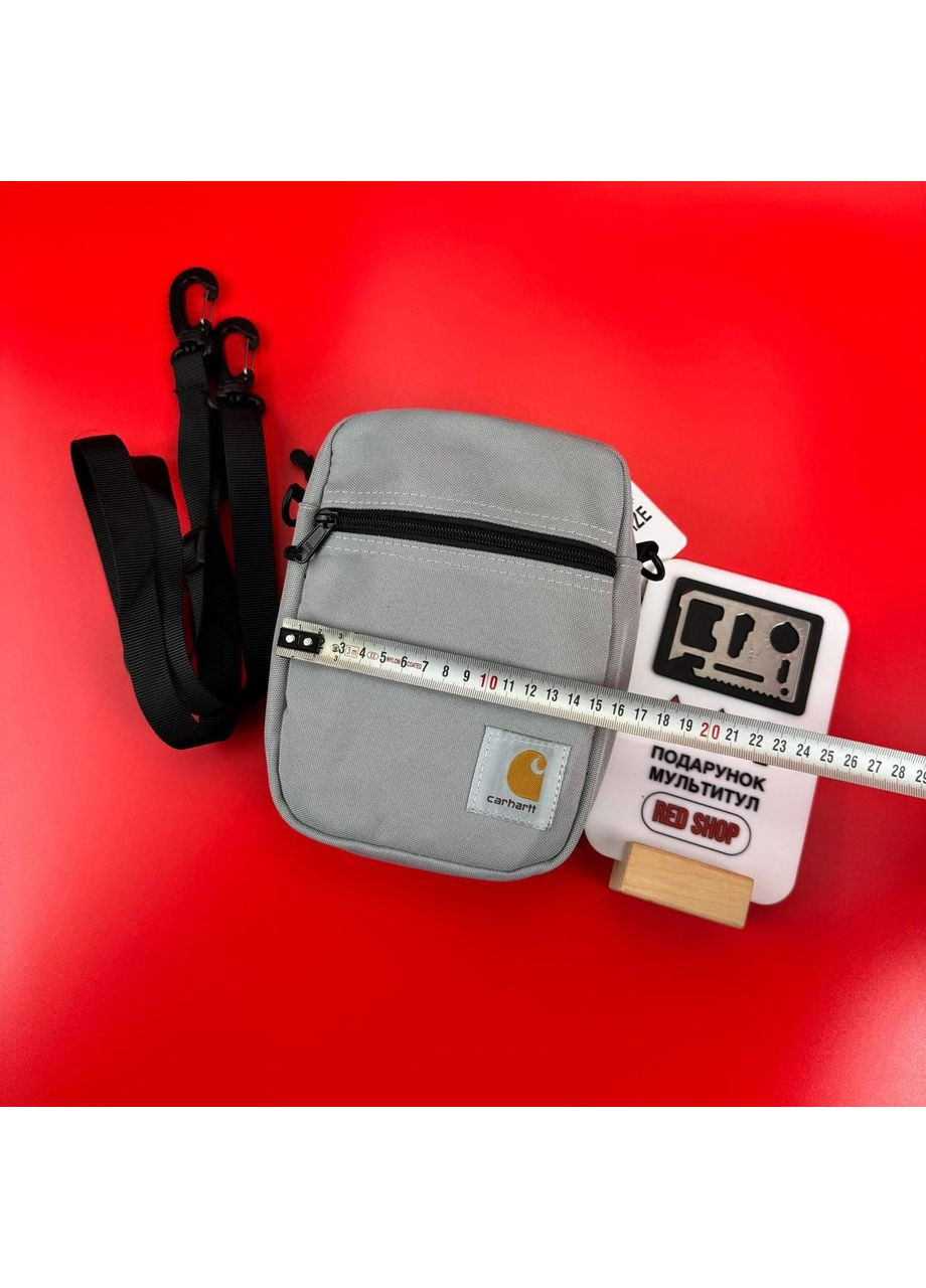 Мессенджер wip сумка Кархарт Серый No Brand (361668918)