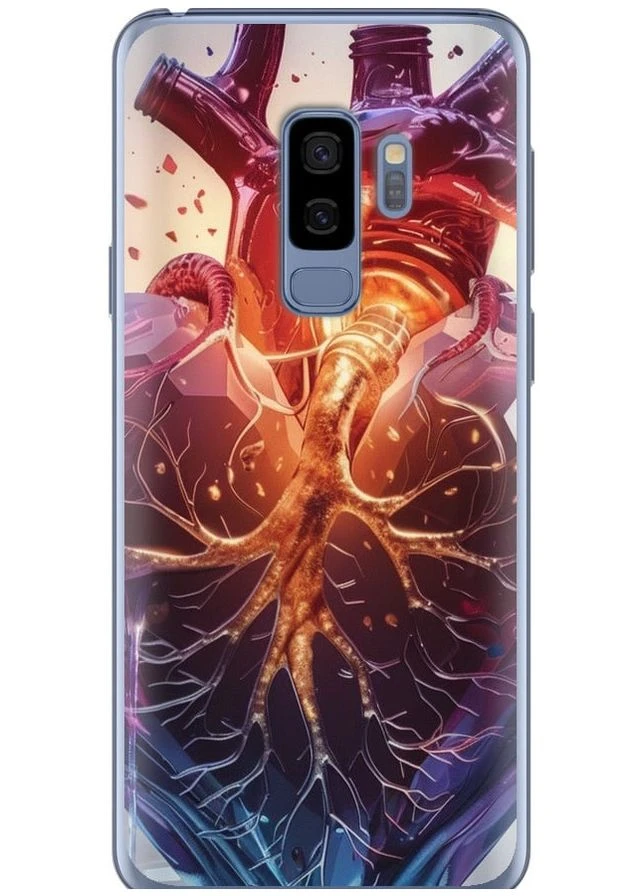 Силиконовый чехол 'Crystal Heart' для Endorphone Samsung Galaxy S9 Plus (286771639)