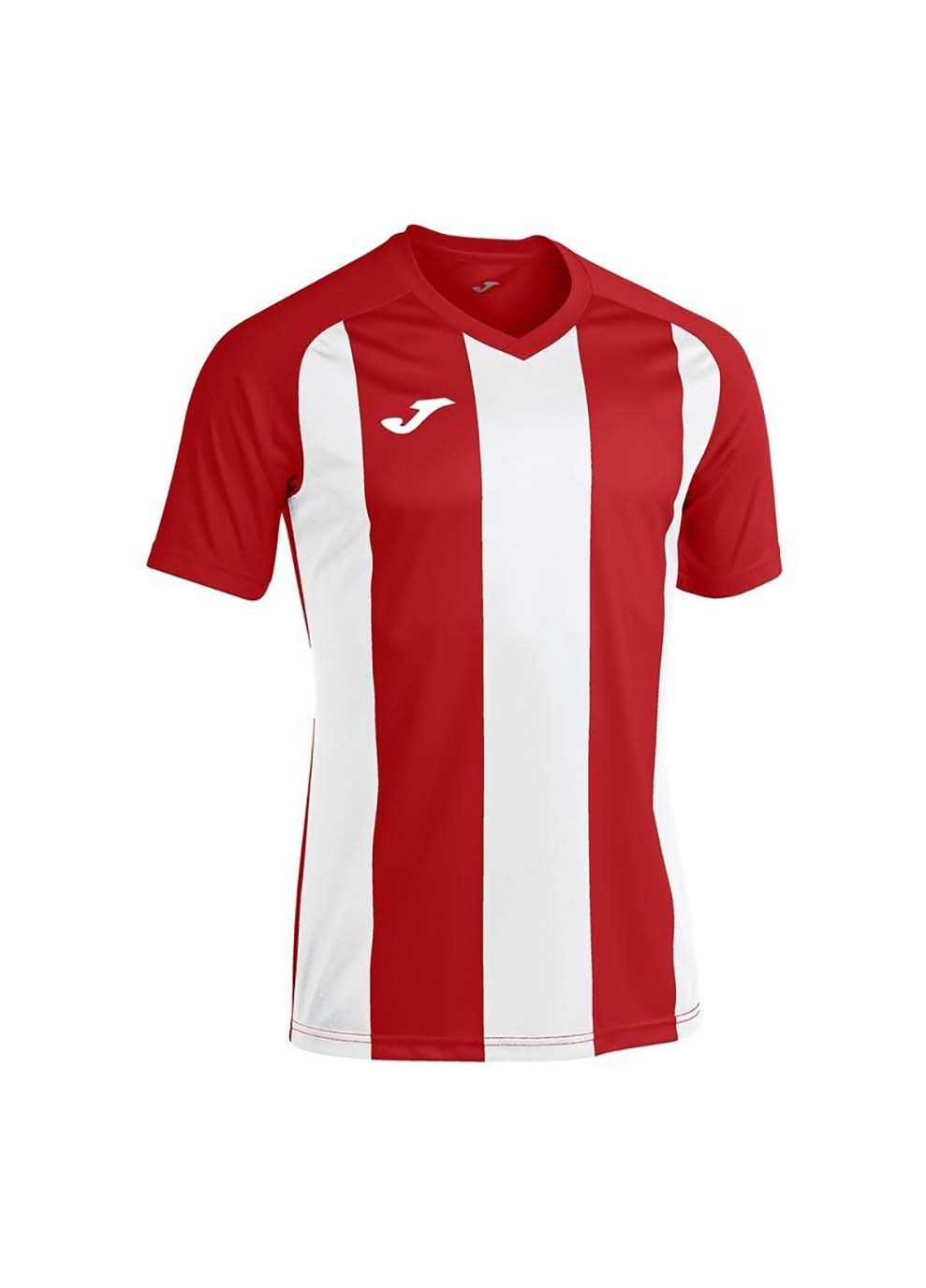 Комбінована демісезонна футболка pisa ll червоний,білий Joma