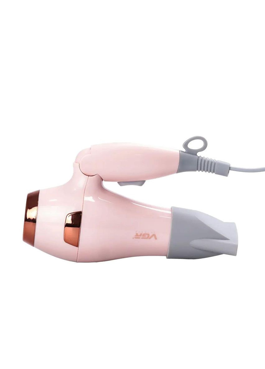 Фен для волос HPV432 с концентратором 1000 Вт Розовый VGR (370974752)