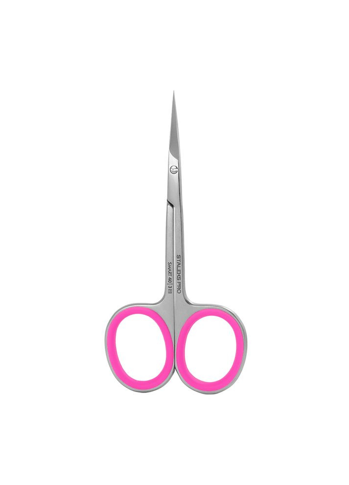 Ножницы для удаления кутикулы Smart выгнутые профессиональные 23 мм SS-40/3 Staleks (338426701)