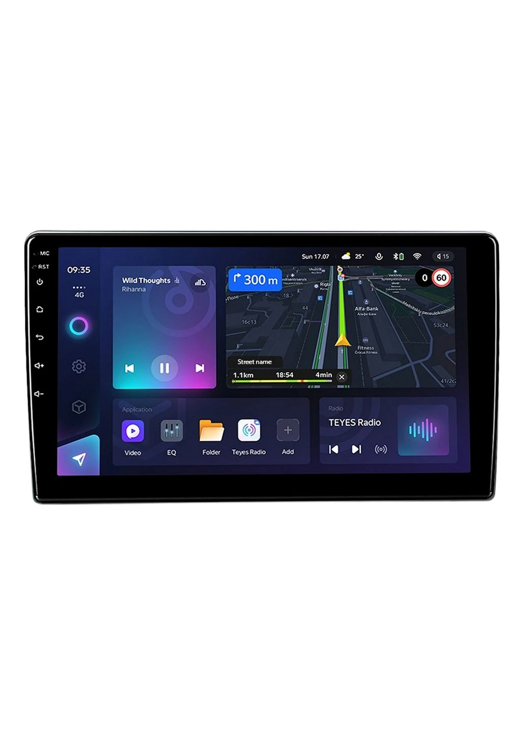 Штатна магнітола CC3L 4+64 Gb Hyundai AZERA 2006-2010 9" Teyes (395860441)