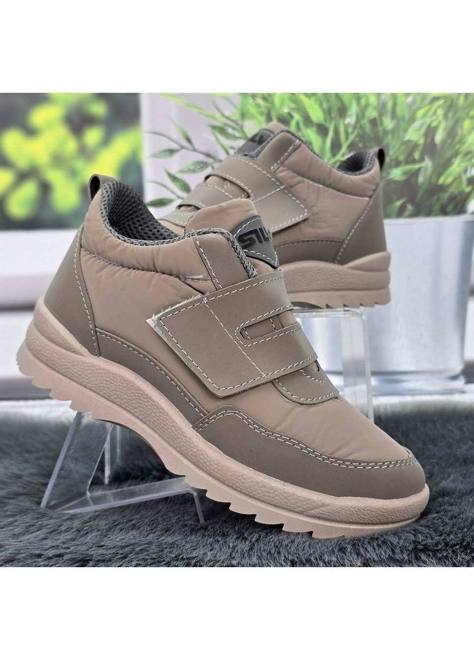 Зимние кроссовки женские зимние кредо на меху Kredo тканевые