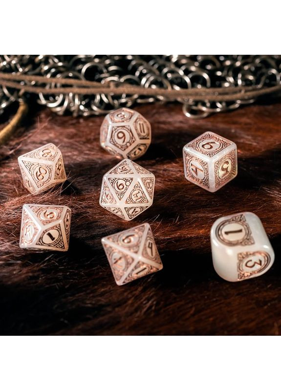 Настольная игра Набор кубиков Viking Modern Dice Set Niflheim (7) Q-Workshop (371882869)