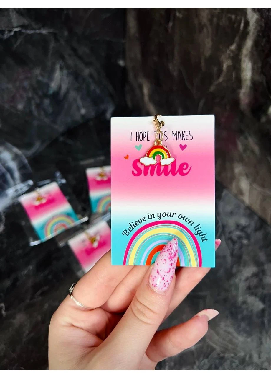 Брелок-підвіска "Райдуга Smile" No Brand (402047603)