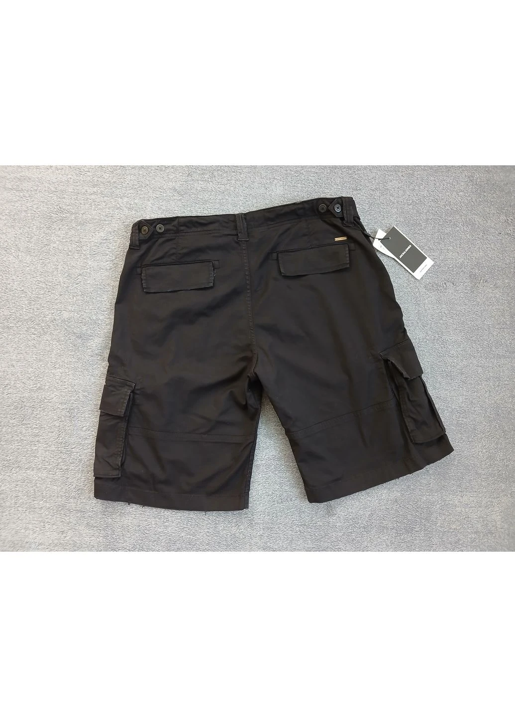 Шорти чоловічі карго Jack&Jones р. L чорні Jack & Jones Loose fit (400259264)