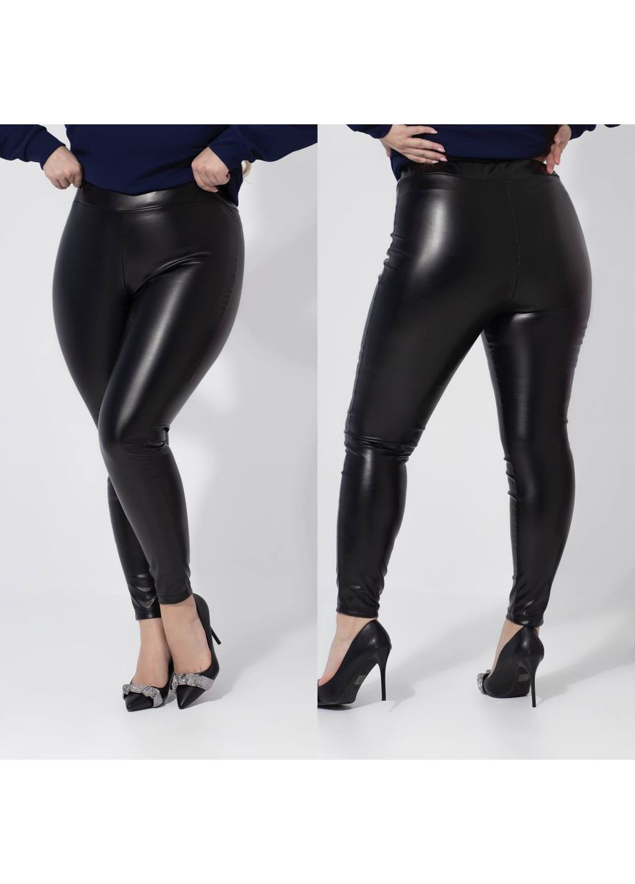 Лосины из кожзама – Размерная сетка в описании – замеры в описании. GD/GL Модний простір (360475905)