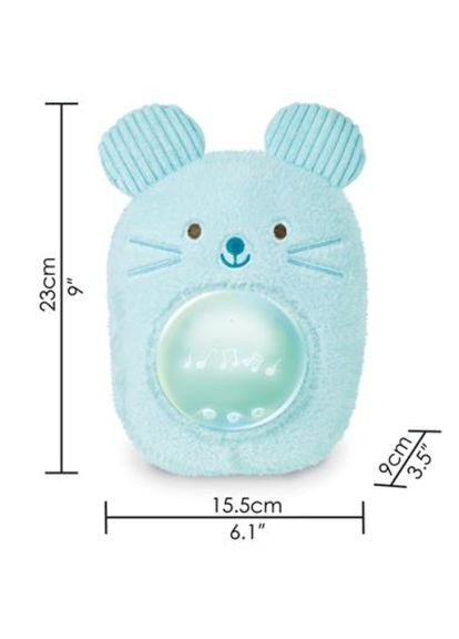 Мягкая игрушка-ночник Мышонок Blue (E0113) Hape (323124623)