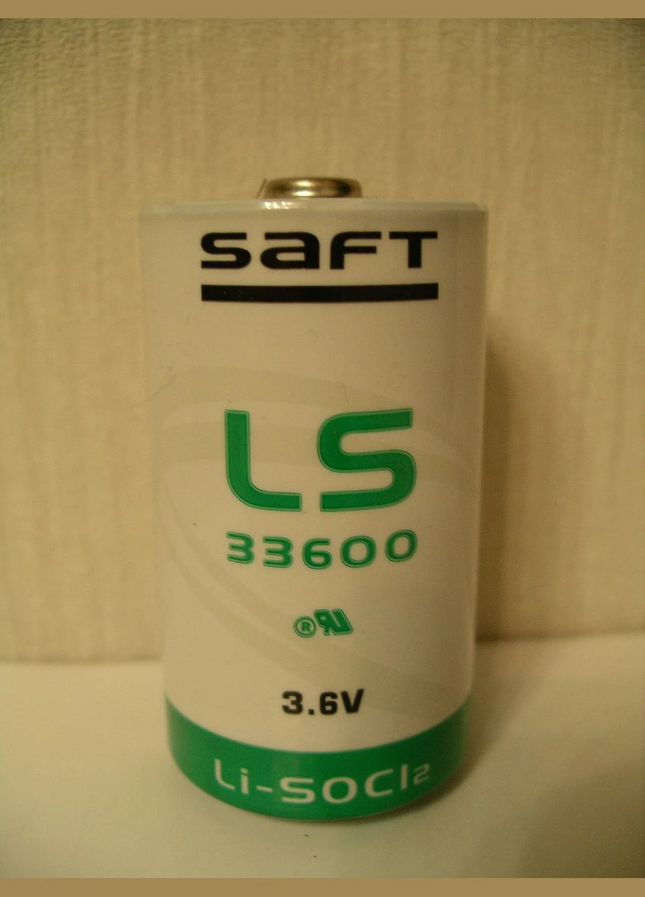 Батарея LS33600( D Size) 3,6В; 17000 мА·ч, Li-SOCl2 литиевая Saft (382396776)