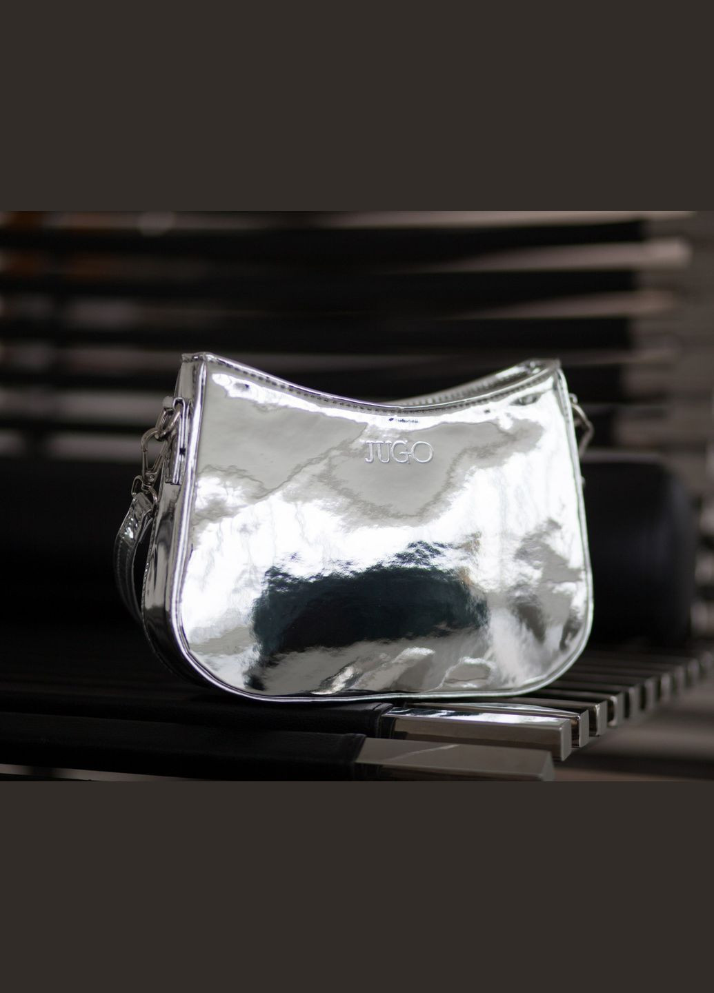 Сумка женская MOON серебристая JUGO Moon 1 (322221476)