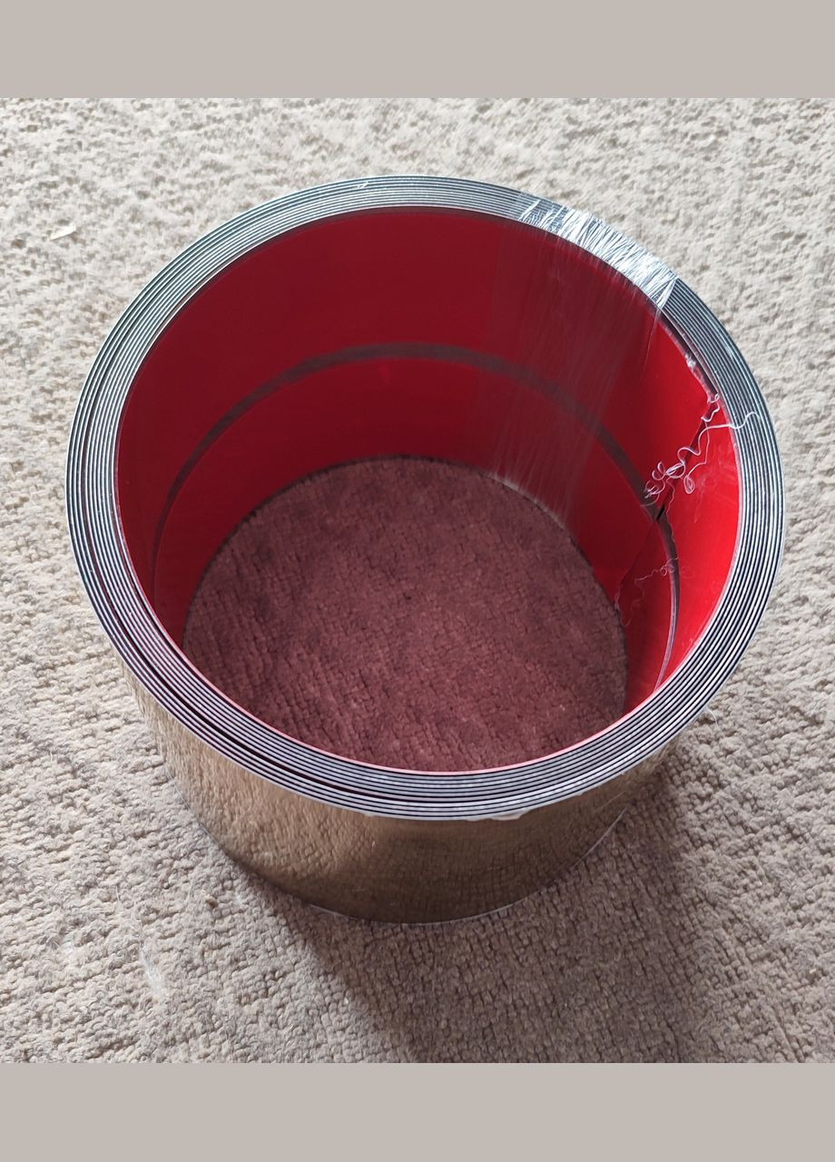 Зеркальная металлическая наклейка Золотая полоса 5 м х 10 см No Brand (321973266)