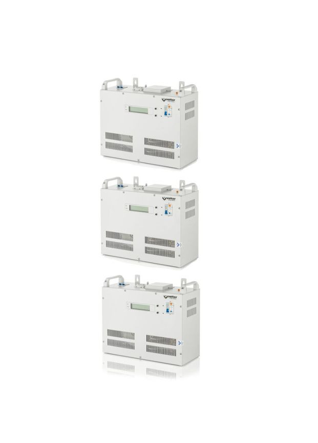 Стабилизатор напряжения трехфазный терристорный СНПТТ33с (33000Вт), (3*11) 220В, 125-265 В, 9 ступеней Volter (314775783)