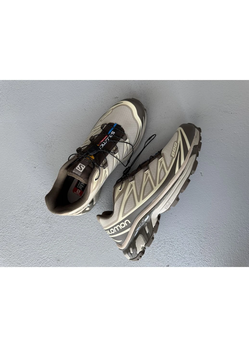Коричневые летние кроссовки salomon s/lab xt-6 brown саломон хт 6 No Brand
