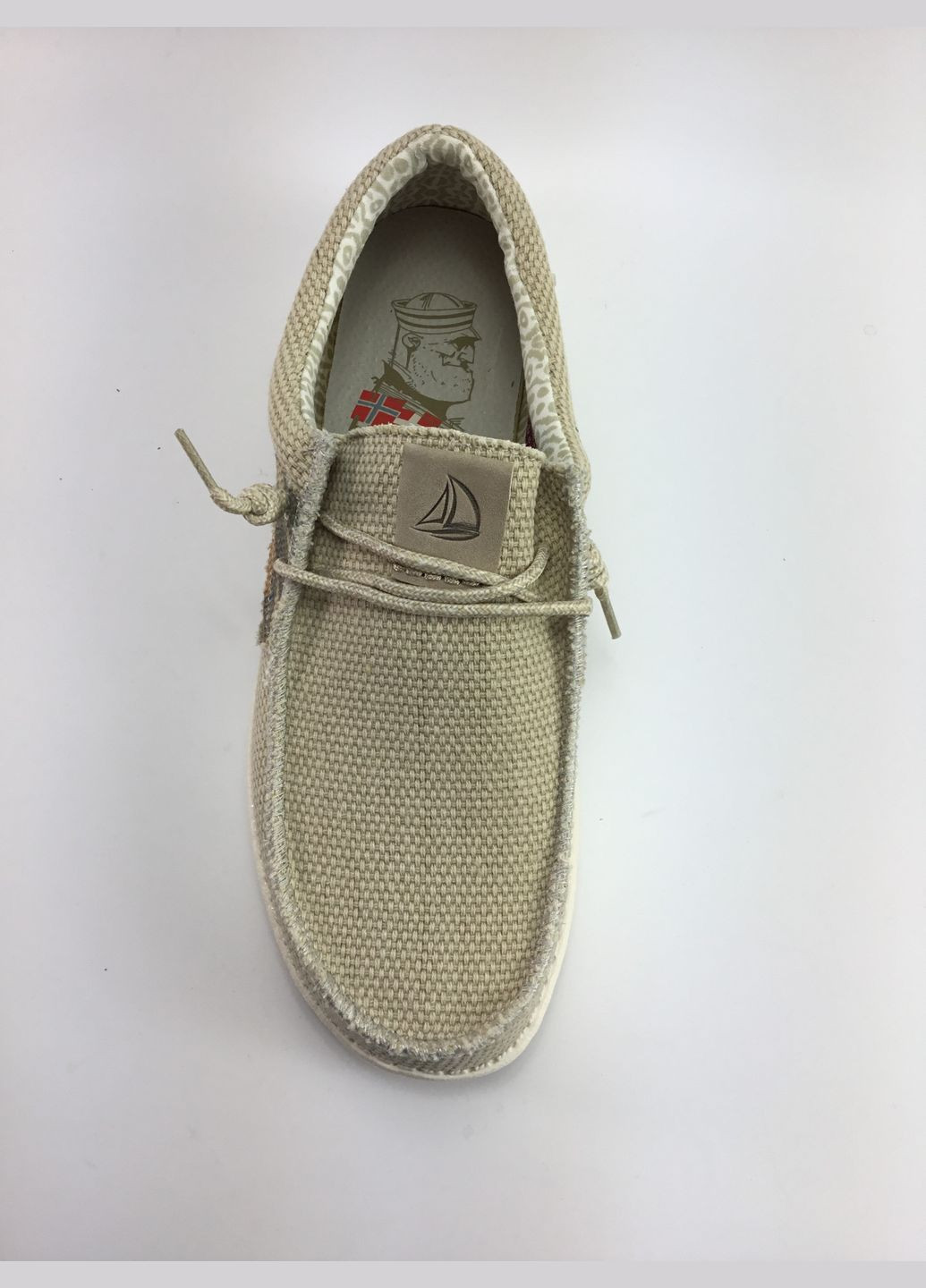 Бежевые мужские мокасины Hodaki