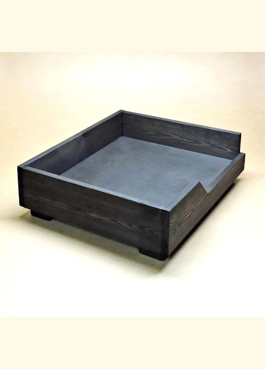 Лежак дерев'яний для собаки з дерева Дербі 60х70 венге (ЛЖК-60700412) No Brand (328450539)