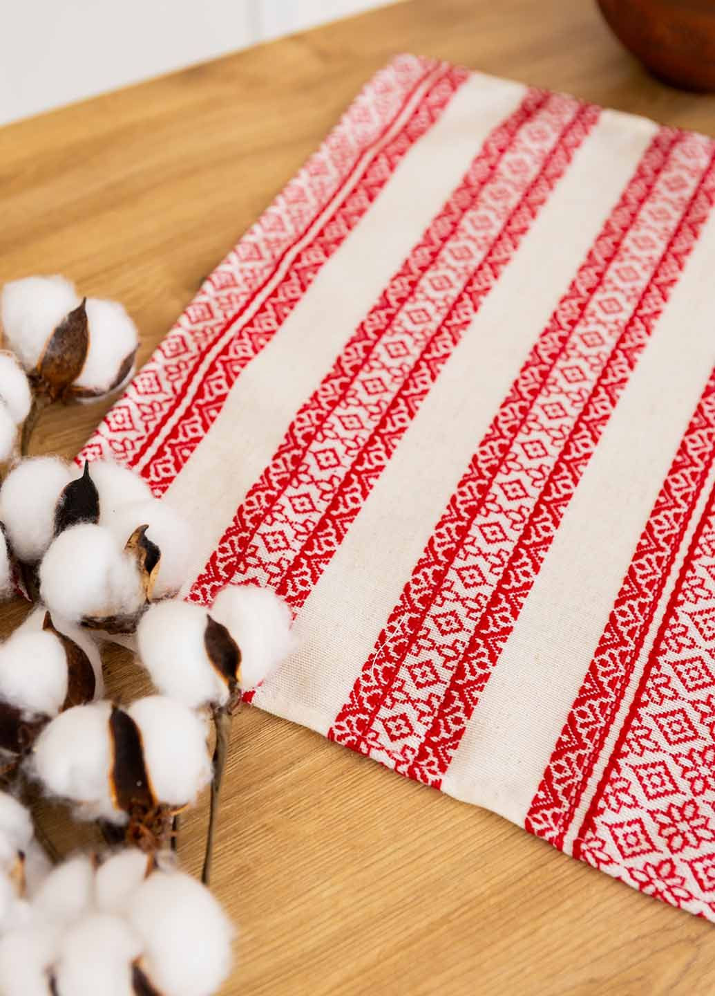 Серветка вишита з українським орнаментом 37х37см (кет2137) Homedec - (322289134)