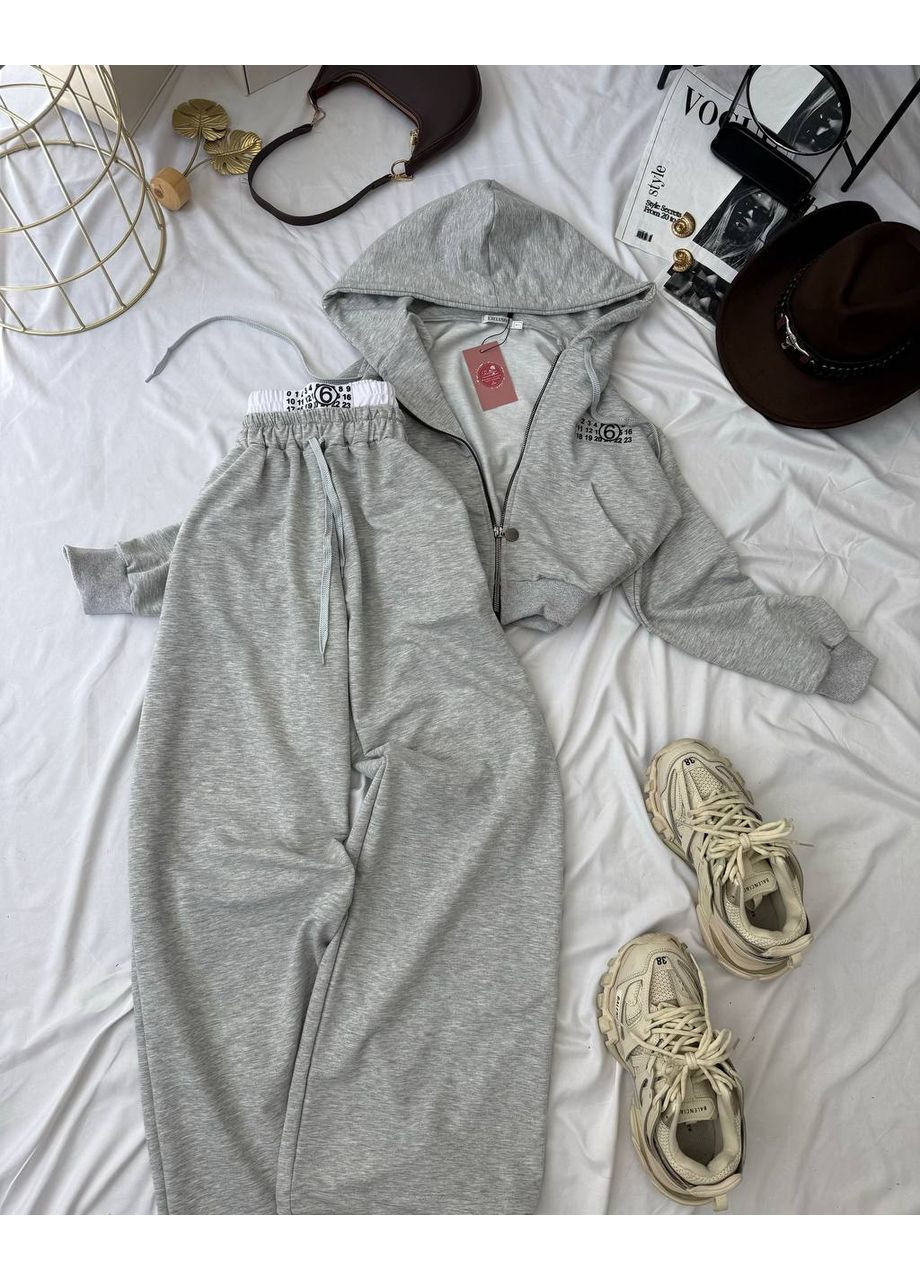 Прогулочный спортивный костюм с резинкой на штанах Adelante (364984021)