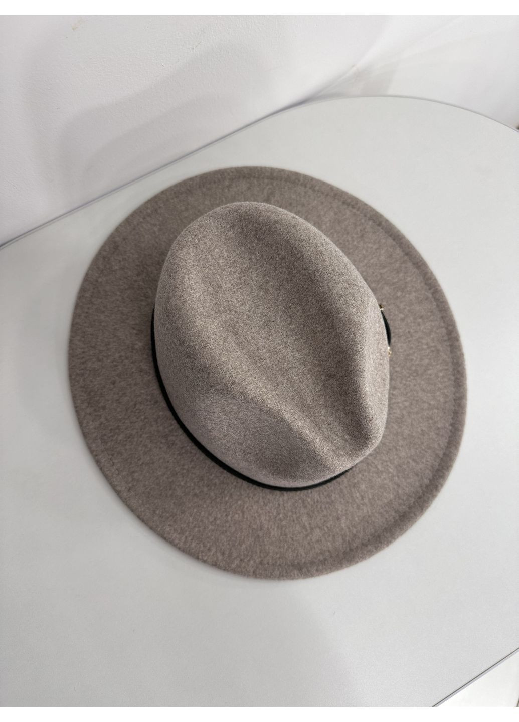 Вовняний капелюх Федора унісекс з ремінцем та регулюванням розміру Urban Classic No Brand (359481384)