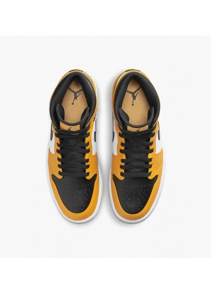 Жовті кросівки air 1 mid 554724-701 всесезон Jordan