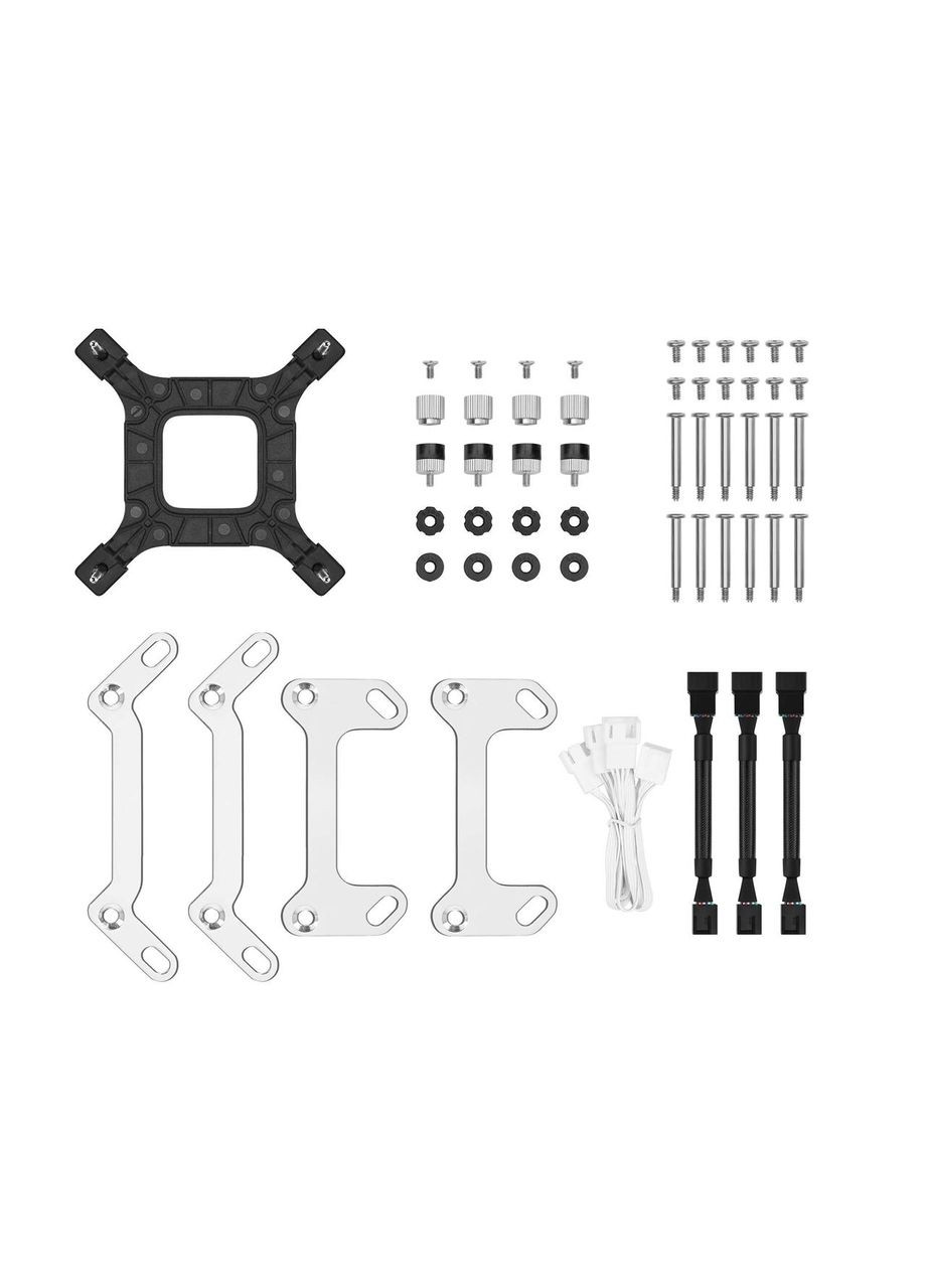 Система водяного охлаждения LS720 SE White (R-LS720-WHAMMM-G-1), ARGB, 3 вентилятора, 120 мм DeepCool (371634956)